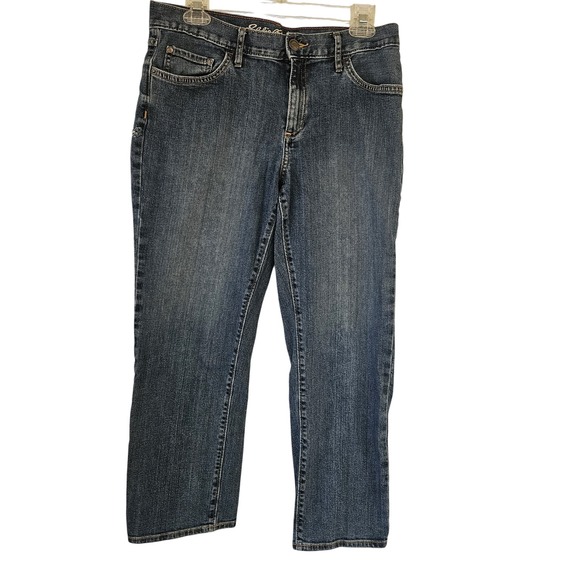 Eddie Bauer‎ Boyfriend Fit Women's Size 8 Regular Jeans 32" x 32" - 1% Spandex - Picture 1 of 10